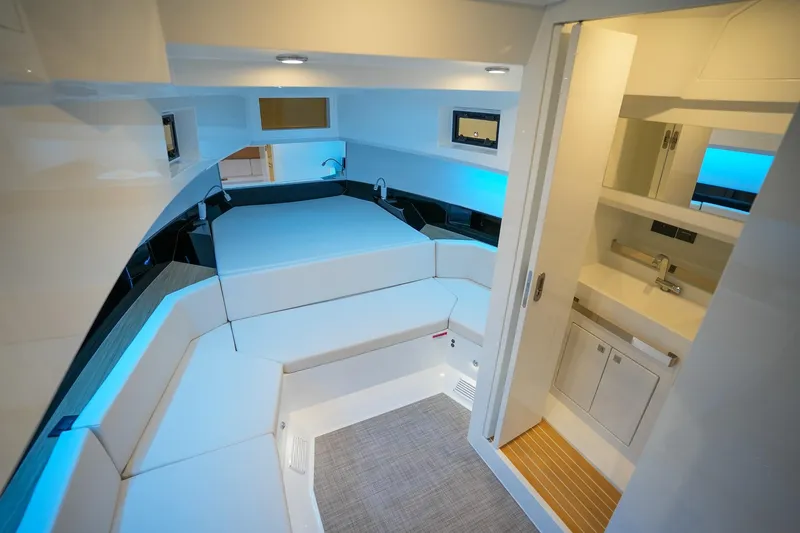 Slide: The Image of Interior of De Antonio Yachts D36, 2026 model. - 27