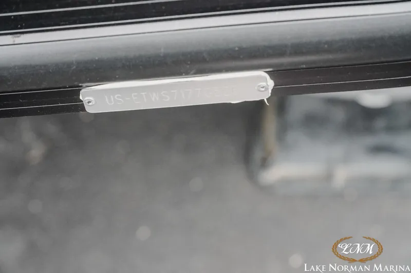 Slide: The Image of 2026 Bennington 23SSR boat identification plate with serial number, Lake Norman Marina. - 19