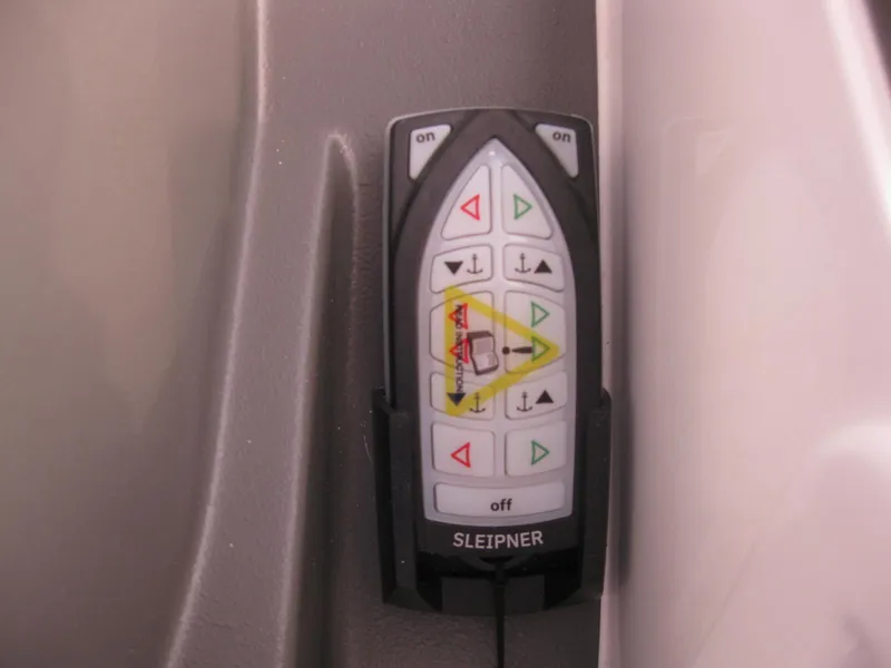 Slide: The Image of Nimbus T9 2024 model control panel with Sleipner remote. - 25