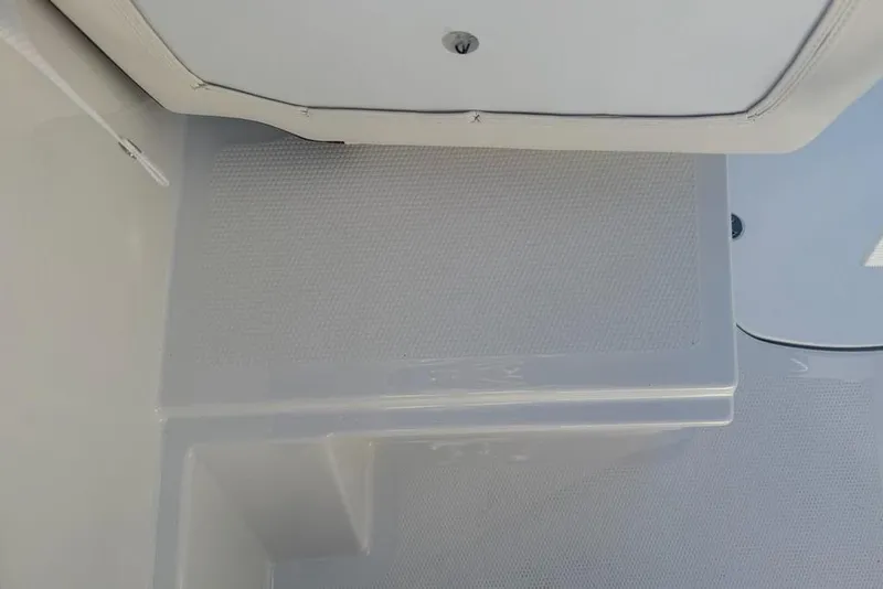 Slide: The Image of Interior view of 2026 Tahoe T16 boat, featuring sleek, modern design elements. - 8