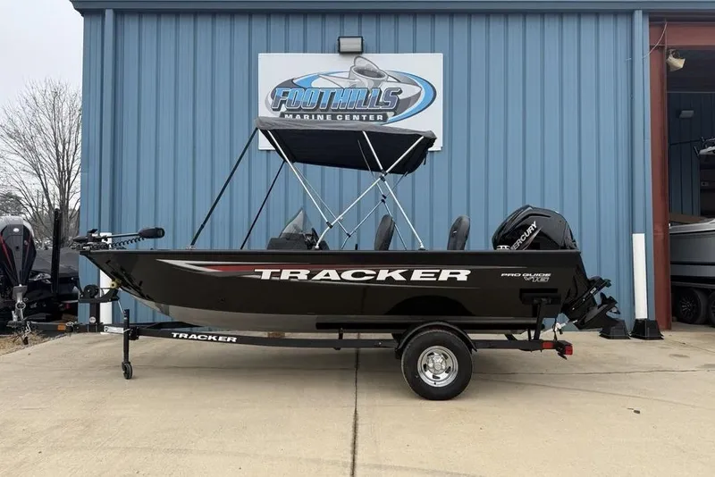 The Image of 2026 Tracker Pro Guide V-16 SC boat at Foothills Marine Center. - 0