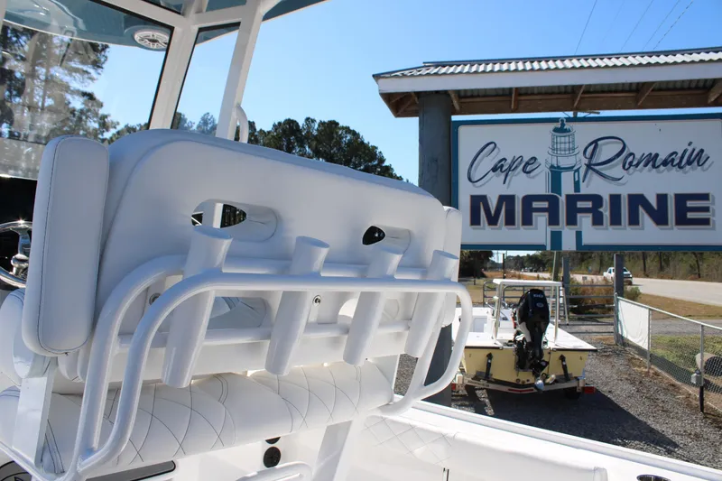 Slide: The Image of 2026 Blazer Bay 2440 boat at Cape Romain Marine dealership. - 21