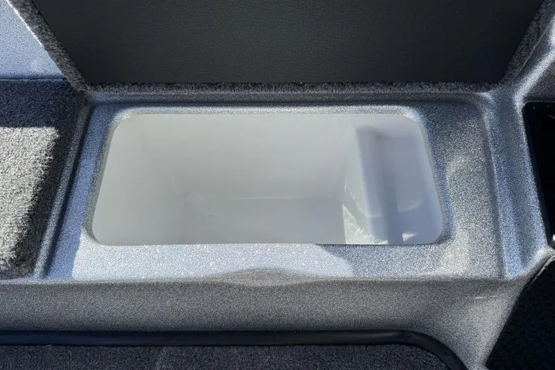 Slide: The Image of Trolling motor on 2026 Phoenix 818 Pro boat, outdoor setting. - 10