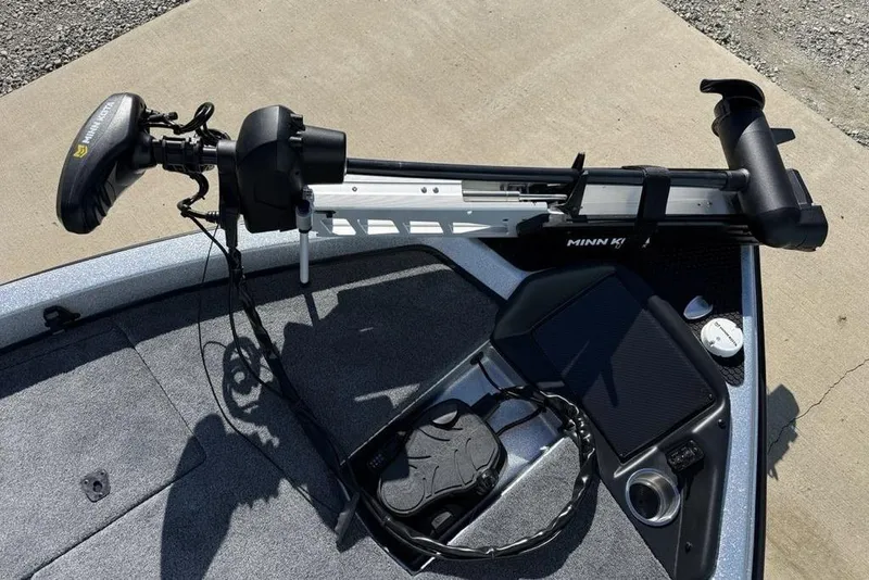 Slide: The Image of Interior of 2026 Phoenix 818 Pro boat with quilted seating and sleek design. - 12