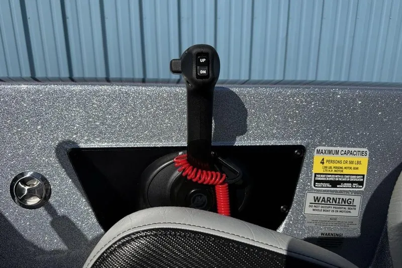 Slide: The Image of 2026 Phoenix 818 Pro interior with quilted seats and center console storage. - 21