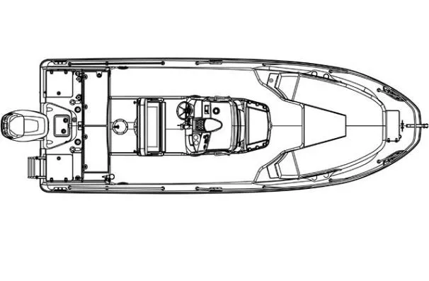 Slide: The Image of Boston Whaler 230 Dauntless w/ Trailer 2008 - 4