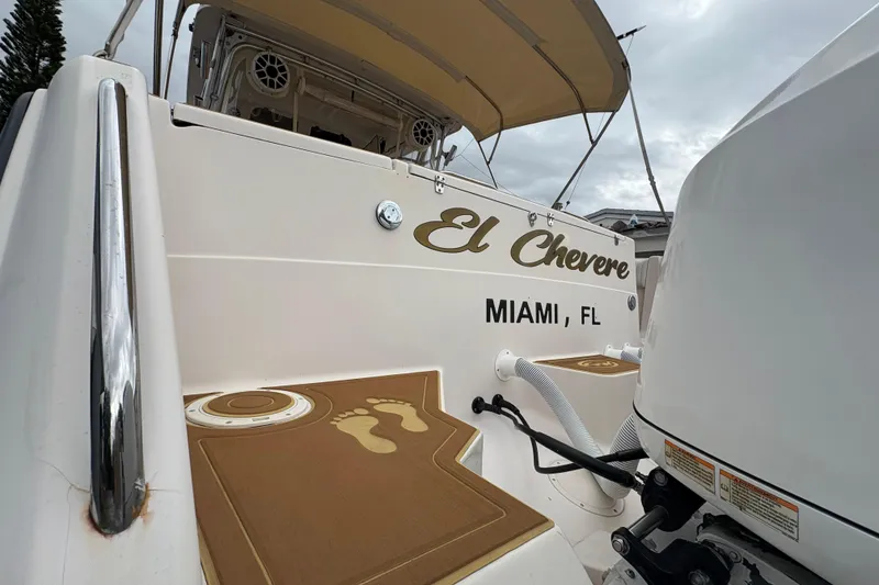 Slide: The Image of 2006 Grady-White Express 330 boat named "El Chevere" docked in Miami, FL. - 6