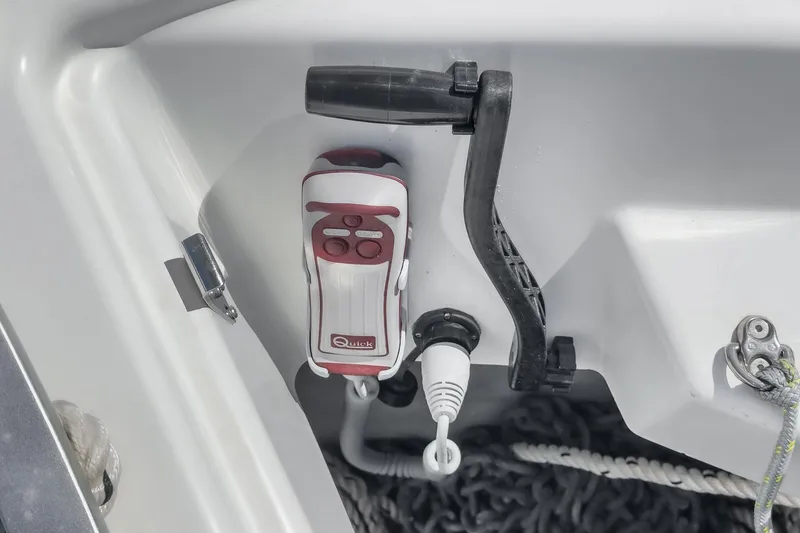 Slide: The Image of Control panel on 2025 Beneteau Oceanis 37.1 sailboat, featuring Quick brand equipment. - 55