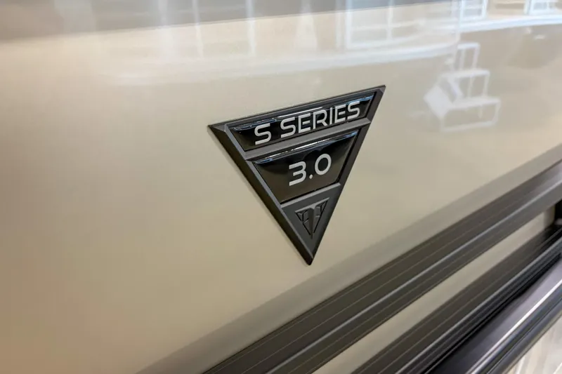Slide: The Image of 2026 Trifecta 23 RF SS S Series 3.0 emblem on beige surface. - 19