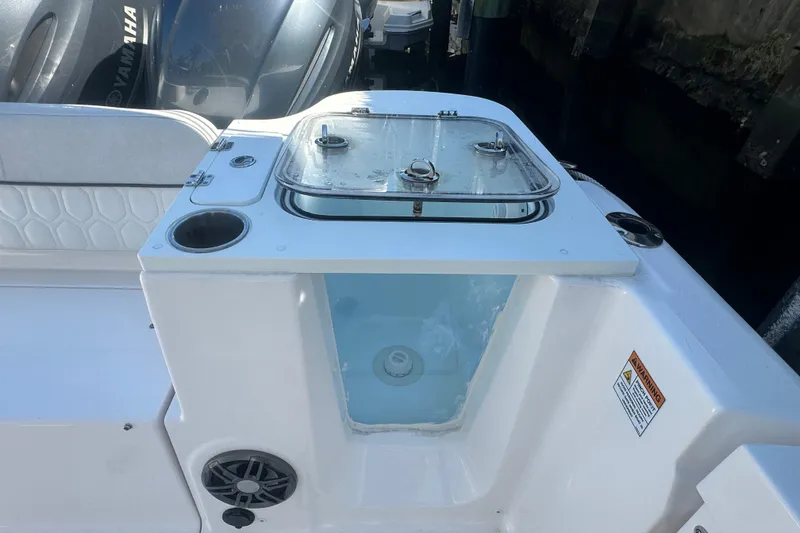 Slide: The Image of 2023 Sea Fox 268 Commander boat with livewell and Yamaha engine. - 25