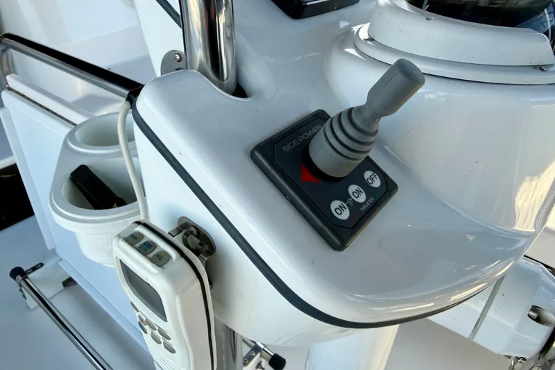 Slide: The Image of SidePower Bow Thruster Joy Stick Control. Dock like a rockstar! - 12