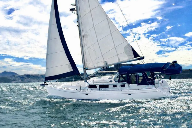 Slide: The Image of Hunter 44 Deck Salon 2007 - 2