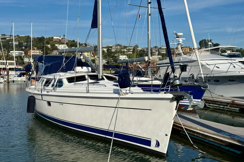 Slide: The Image of DUET at her slip in Tiburon - 5