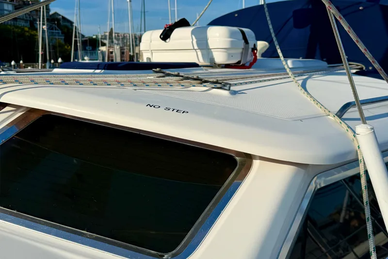 Slide: The Image of Large Deck Salon Windows flood the interior with natural light - 8