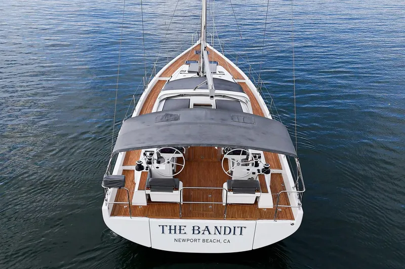 Slide: The Image of 2022 Beneteau Oceanis Yacht 54, "The Bandit," docked in Newport Beach, CA. - 47