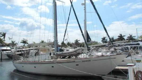 Slide: The Image of Custom Cutter Rig 1981 - 1