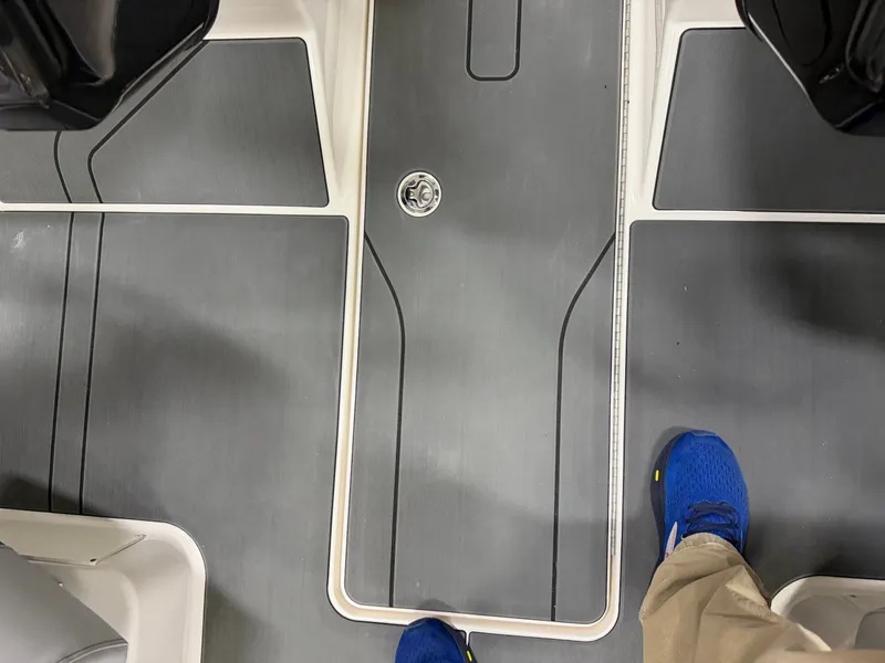 Slide: The Image of Interior of Bayliner V20 boat, model year 2026. - 16