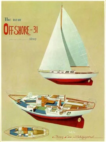 Slide: The Image of Cheoy Lee Offshore Ketch 1972 - 2