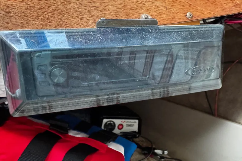 Slide: The Image of Marine radio with CD player - 52