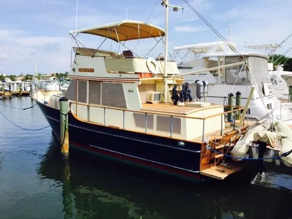 Slide: The Image of Island Gypsy K&H Double Cabin Trawler 1981 - 2