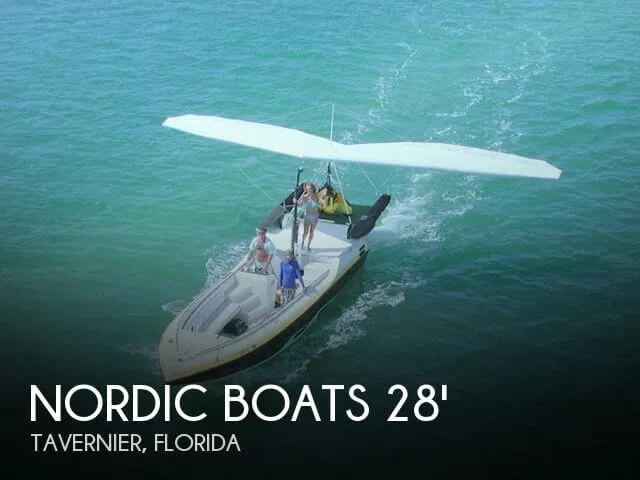 Slide: The Image of Nordic 28 Ascender Parasail / Hang-Gliding Vessel 1992 - 0