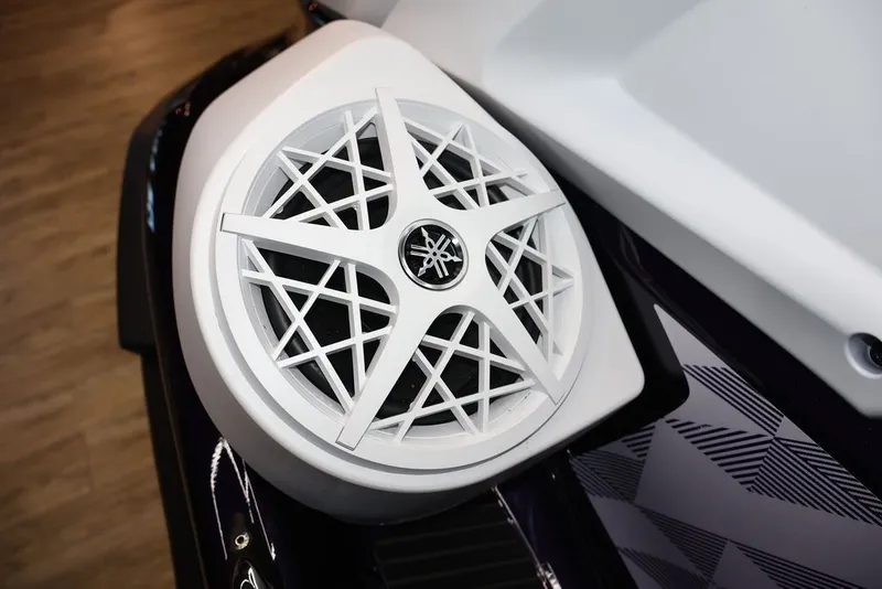 Slide: The Image of Close-up of a speaker on a 2026 Yamaha WaveRunners VX®. - 11
