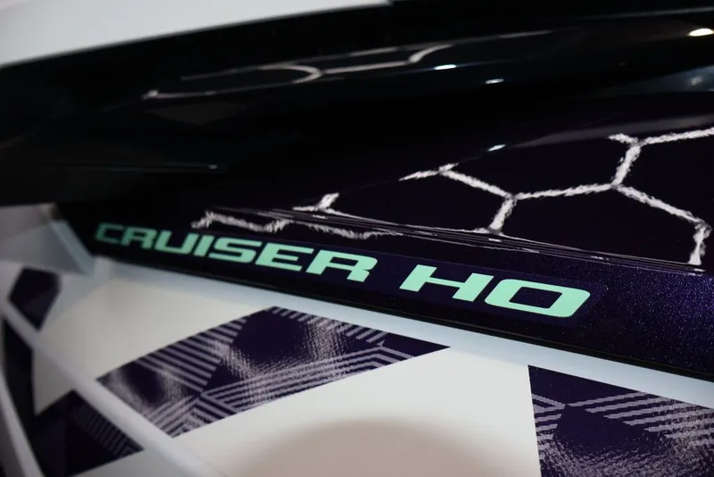 Slide: The Image of Close-up of Yamaha WaveRunners VX® Cruiser HO 2026 design. - 9
