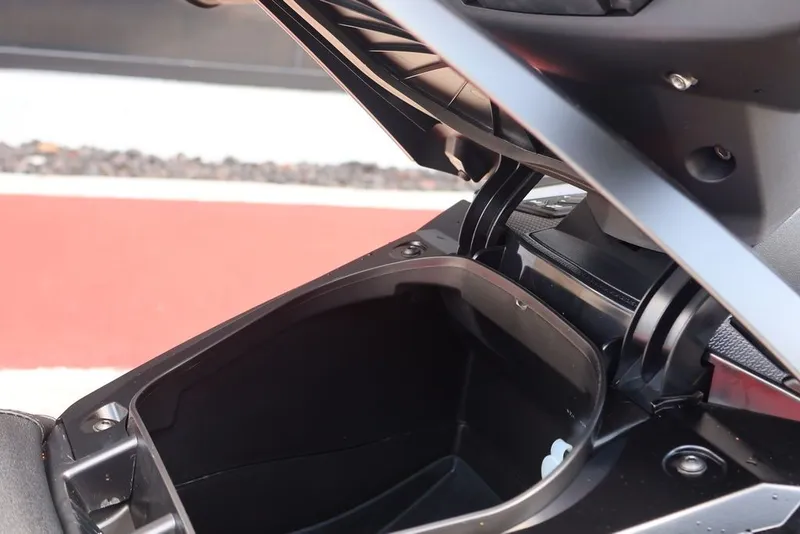 Slide: The Image of Open storage compartment of 2026 Yamaha WaveRunners VX Cruiser®. - 11