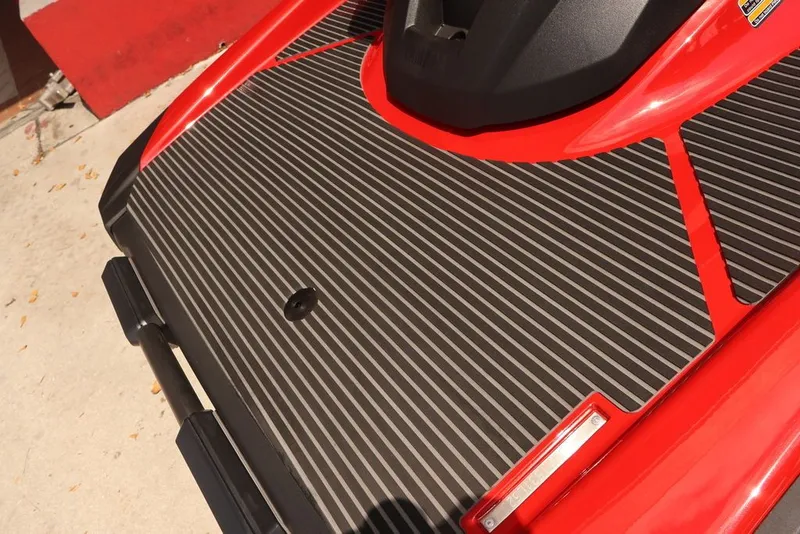 Slide: The Image of 2026 Yamaha WaveRunners VX Cruiser® with Audio, red platform view. - 7