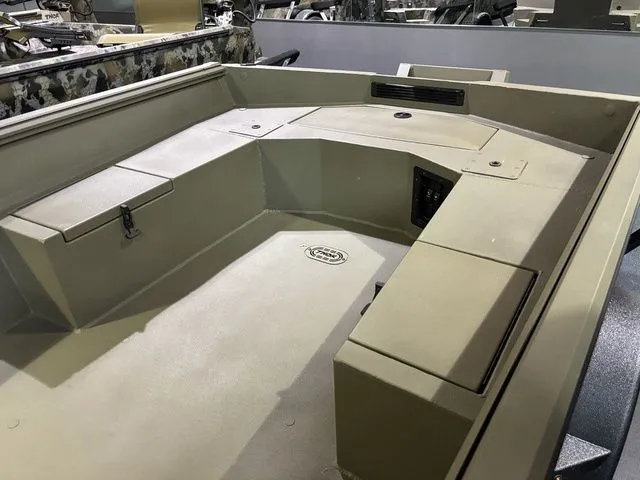 Slide: The Image of Interior of Thor Boats 1754 Lake Hammer 2026, spacious design. - 11