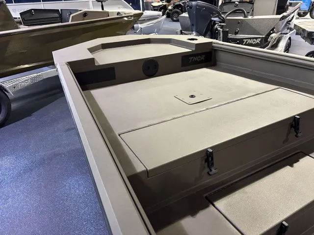 Slide: The Image of 2026 Thor Boats 1754 Lake Hammer, sturdy design, interior view. - 9