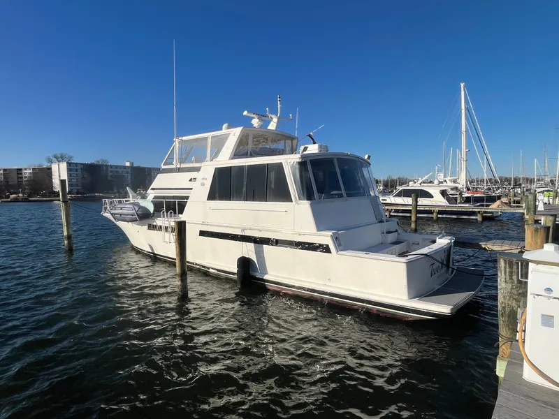 Slide: The Image of Viking 60 Cockpit Sport Yacht 1996 - 2