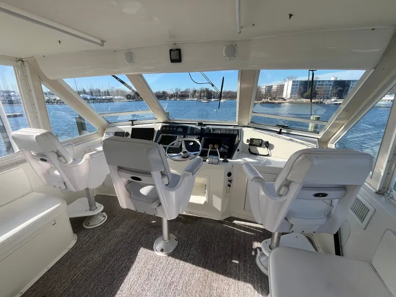 Slide: The Image of Viking 60 Cockpit Sport Yacht 1996 - 32