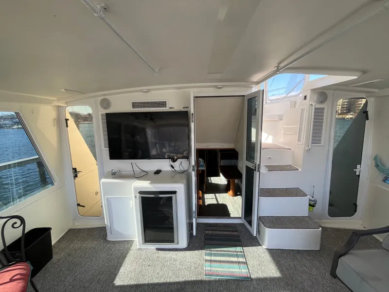 Slide: The Image of Viking 60 Cockpit Sport Yacht 1996 - 5