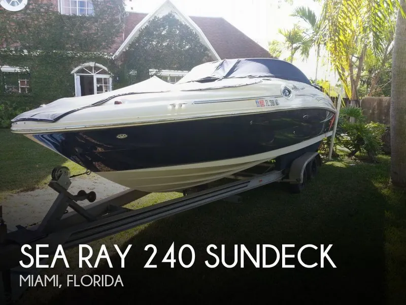 Slide: The Image of Sea Ray 240 Sundeck 2006 - 0