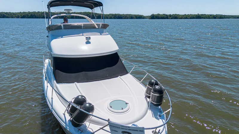 Slide: The Image of 2005 Meridian 341 Sedan on calm waters. - 24