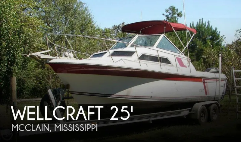 Slide: The Image of Wellcraft 250 Sportsman 1987 - 0