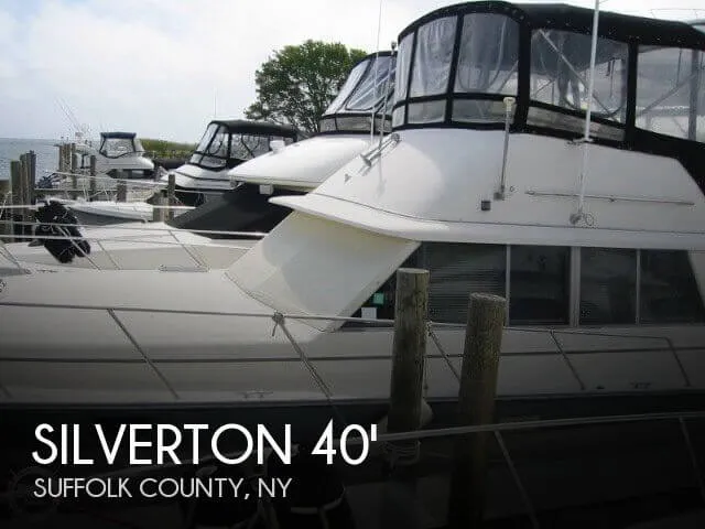 Slide: The Image of Silverton 40 Aft Cabin 1986 - 0