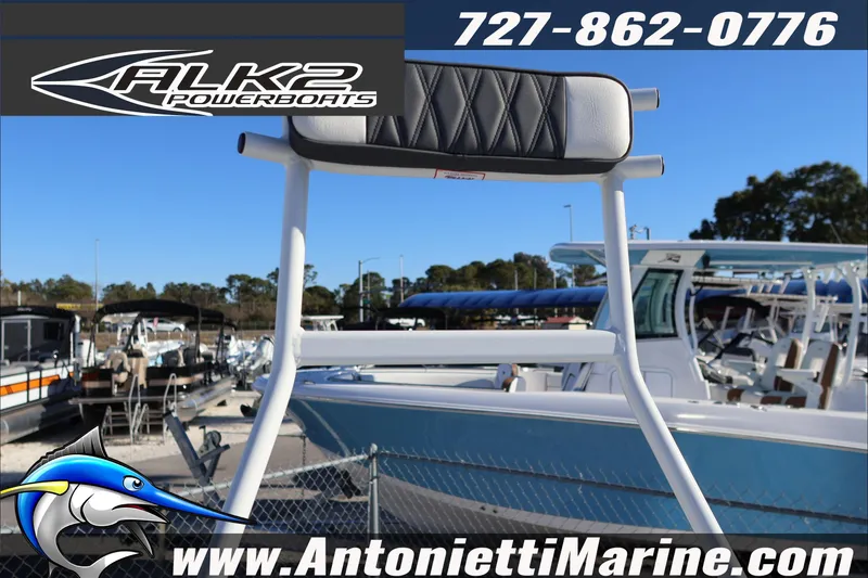 Slide: The Image of 2026 ALK2 Powerboats 17HS at Antonietti Marine, featuring sleek design and modern seating. - 11
