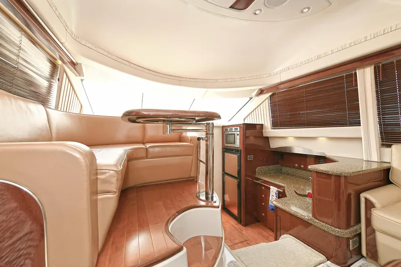 Slide: The Image of Interior of a 2008 Sea Ray 44 Sedan Bridge yacht. - 20