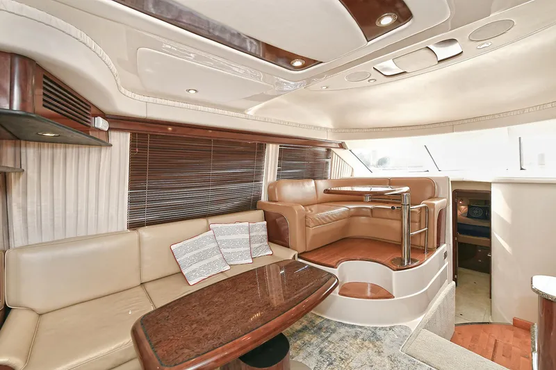 Slide: The Image of Interior of a 2008 Sea Ray 44 Sedan Bridge yacht. - 22