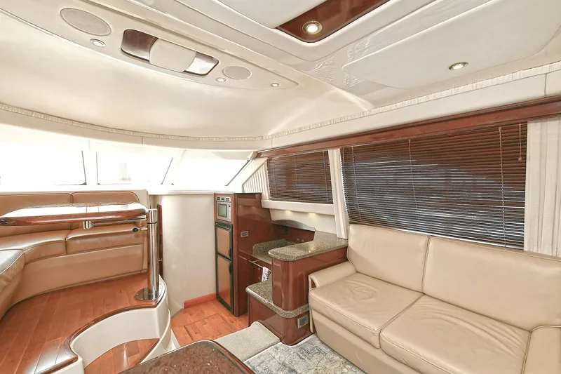 Slide: The Image of Interior of a 2008 Sea Ray 44 Sedan Bridge yacht. - 23