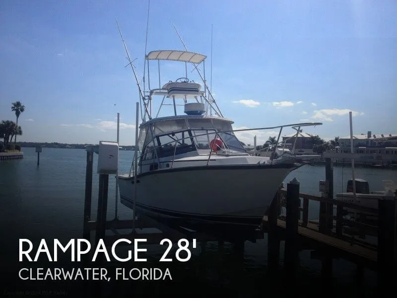Slide: The Image of Rampage 28 Sportsman 1988 - 0