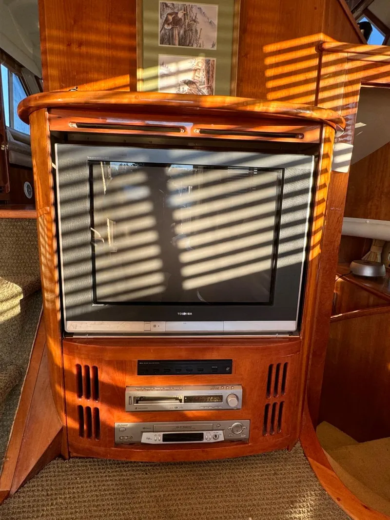 Slide: The Image of 2002 Navigator 5700 Rival interior with TV and entertainment system. - 15