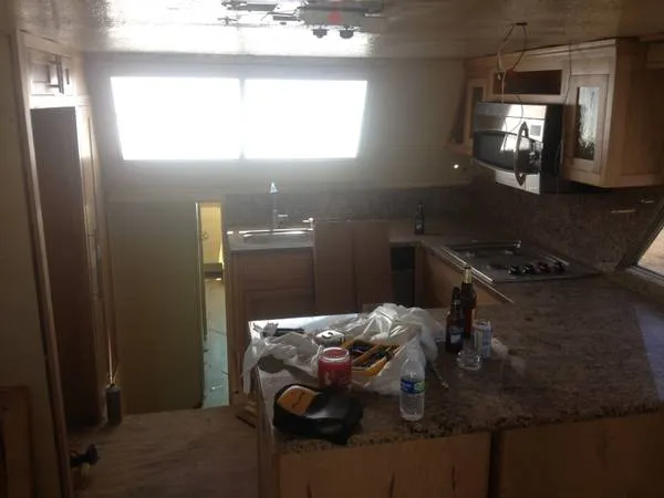 Slide: The Image of Carl Craft 57 House Boat 1980 - 11