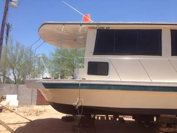 Slide: The Image of Carl Craft 57 House Boat 1980 - 4
