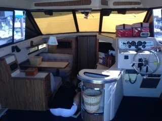 Slide: The Image of Sea Ray 340 Sedan Bridge 1985 - 9