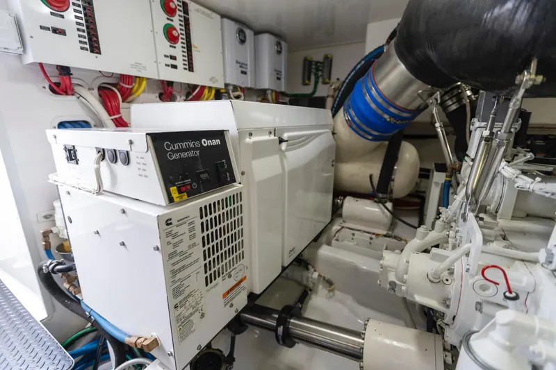 Slide: The Image of Engineering Room - 2021 Viking 58 Convertible - 139