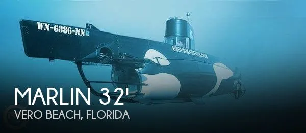 Slide: The Image of Marlin 32 Diesel Electric S-101 Manned Submarine 1987 - 0