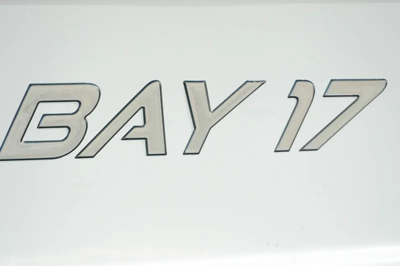 Slide: The Image of Close-up of G3 Bay 17 logo on white surface, 2026 model. - 19